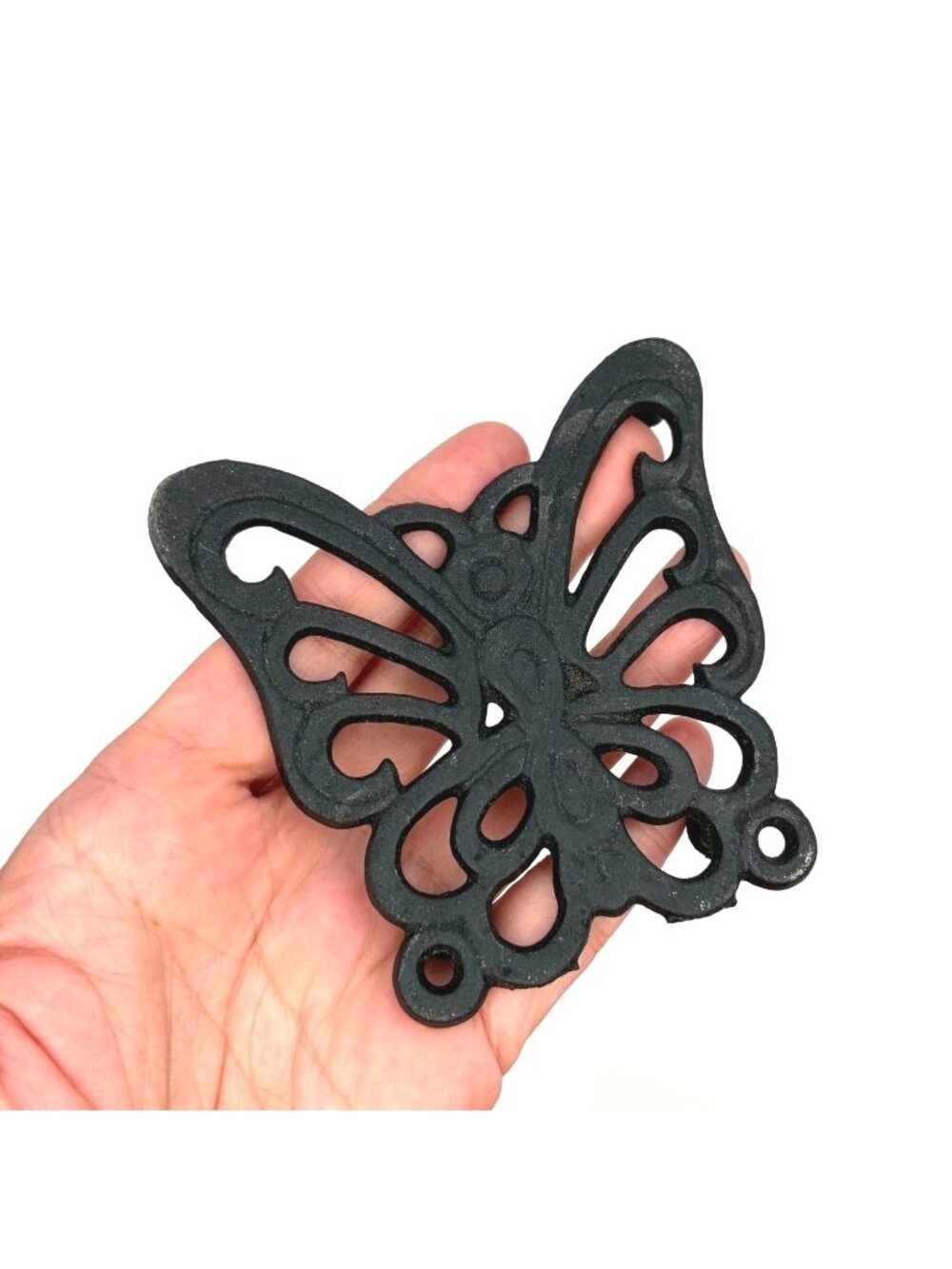 Vintage Cast Iron Butterfly Trivet